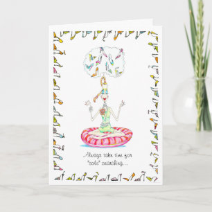 "Sole" searching friendship or birthday card Kaart