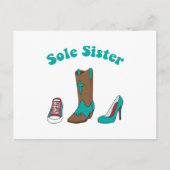 Sole Sister Briefkaart (Voorkant)
