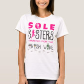 Sole Sisters Finish Wine - Champion SS T-shirt (Voorkant)