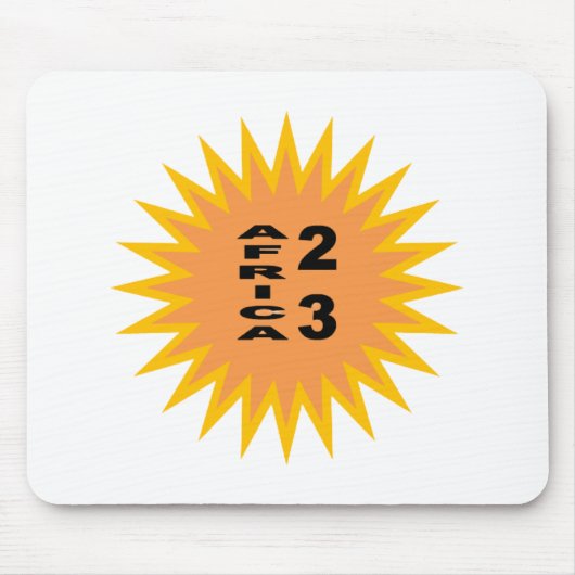 SOLEIL AFRICA-muismatten Muismat (Voorkant)