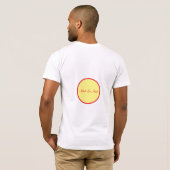 Soleil La Nuit Jersey T-shirt met korte mouwen: Za (Achterkant volledig)
