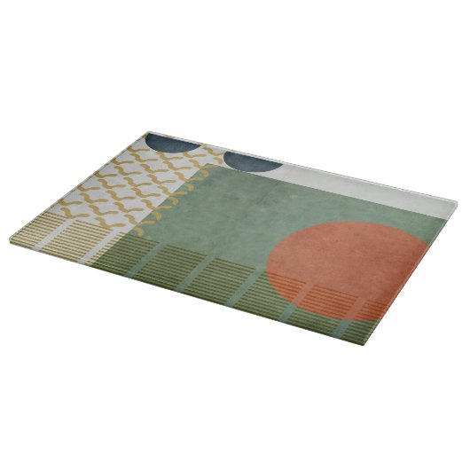 Soleil Rouge III Snijplank (Hoek)