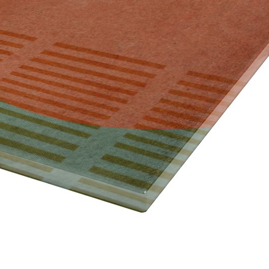 Soleil Rouge III Snijplank (Hoek)