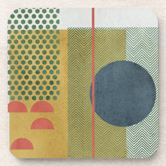 Soleil Rouge IV Bier Onderzetter (Voorkant)