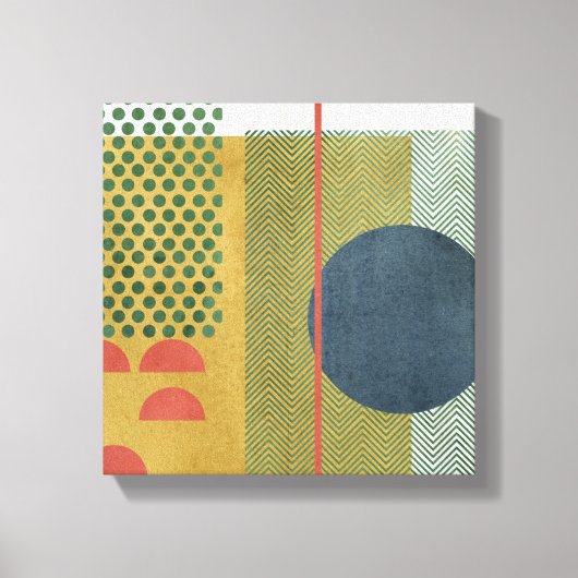 Soleil Rouge IV Canvas Afdruk (Voorkant)