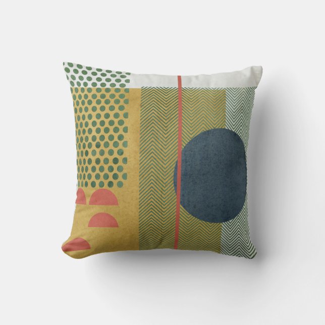 Soleil Rouge IV Kussen (Voorkant)