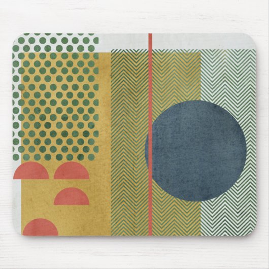 Soleil Rouge IV Muismat (Voorkant)