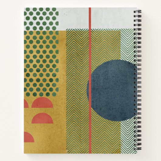 Soleil Rouge IV Notitieboek (Achterkant)