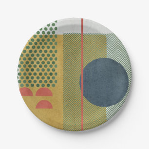 Soleil Rouge IV Papieren Bordje