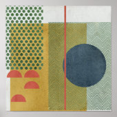 Soleil Rouge IV Poster (Voorkant)