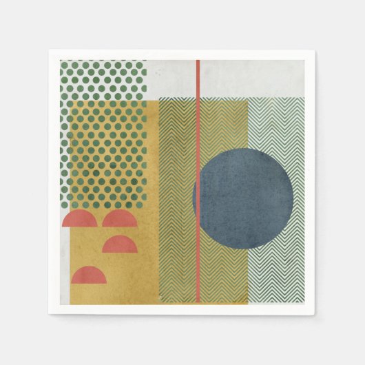 Soleil Rouge IV Servet (Voorkant)