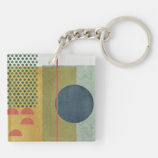 Soleil Rouge IV Sleutelhanger (Achterkant)