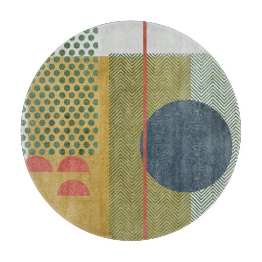 Soleil Rouge IV Snijplank (Voorkant)