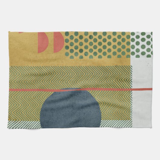 Soleil Rouge IV Theedoek (Horizontaal)