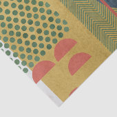 Soleil Rouge IV Tissuepapier (Detail)