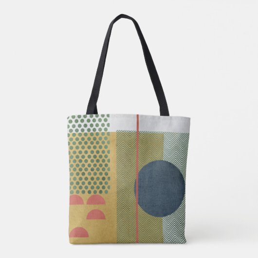 Soleil Rouge IV Tote Bag (Achterkant)