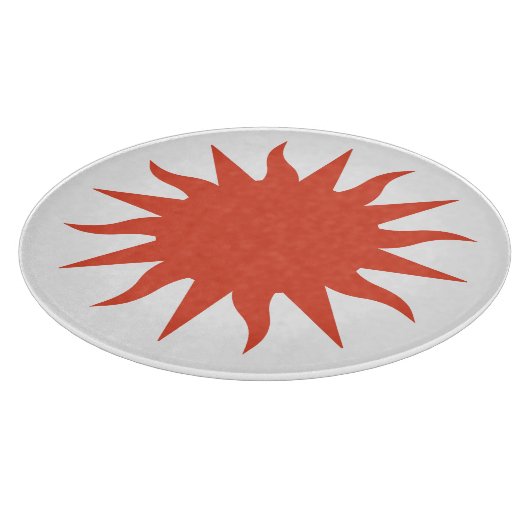 Soleil Sun Sonne Sole Snijplank (Hoek)