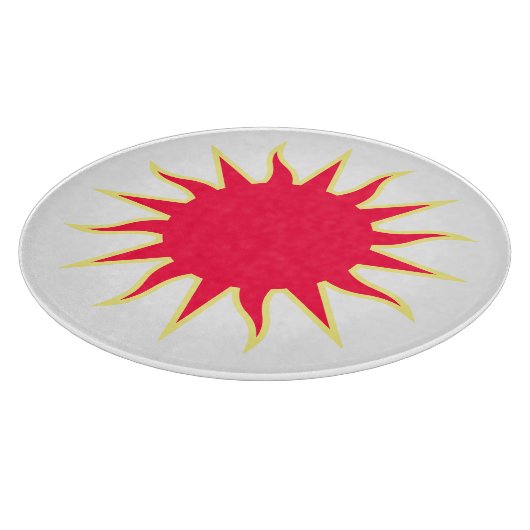 Soleil Sun Sonne Sole Snijplank (Hoek)