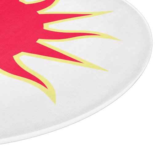 Soleil Sun Sonne Sole Snijplank (Hoek)