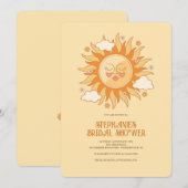 Soleil uitnodigingen (Voorkant / Achterkant)