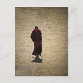 Solemn Monk Briefkaart