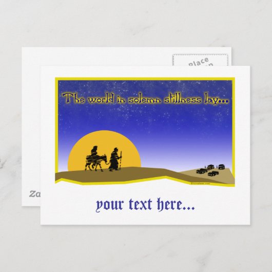 Solemn Stillness Briefkaart (Voorkant / Achterkant)