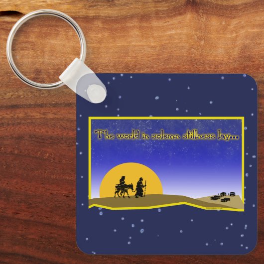 Solemn Stillness Sleutelhanger (Voorkant)