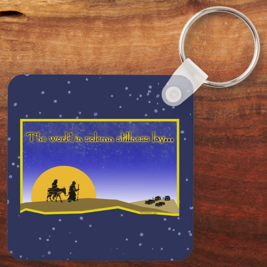 Solemn Stillness Sleutelhanger (Achterkant)