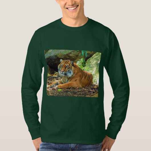 Solemn Tiger T-shirt (Voorkant)