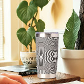 Solemnidad black spiegels geïsoleerde drinkbeker