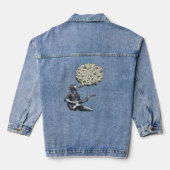 Solfeggio explosieve gitaar speler denim jacket (Achterkant)
