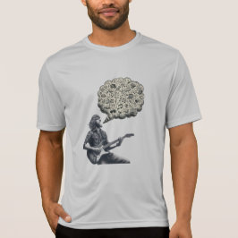 Solfeggio explosieve gitaar speler t-shirt