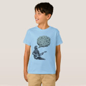 Solfeggio explosieve gitaar speler t-shirt (Voorkant volledig)