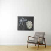 Solfeggio explosieve gitaar speler wandkleed (In Situ (horizontaal))