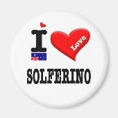 SOLFERINO - I Love Magneet (Voorkant)