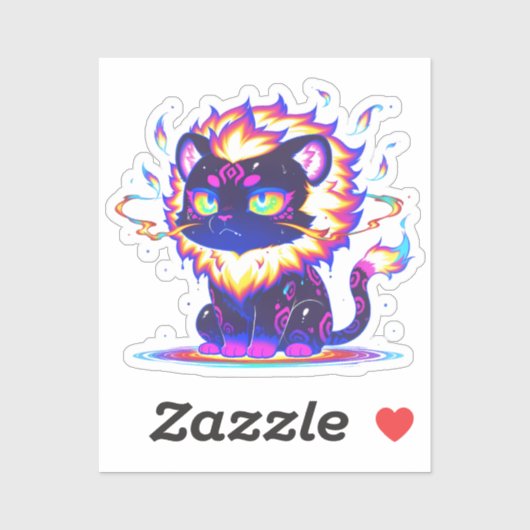 Solflare, Gato Solar Sticker (Vel)
