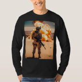 Solger van de wereldoorlog t-shirt (Voorkant)