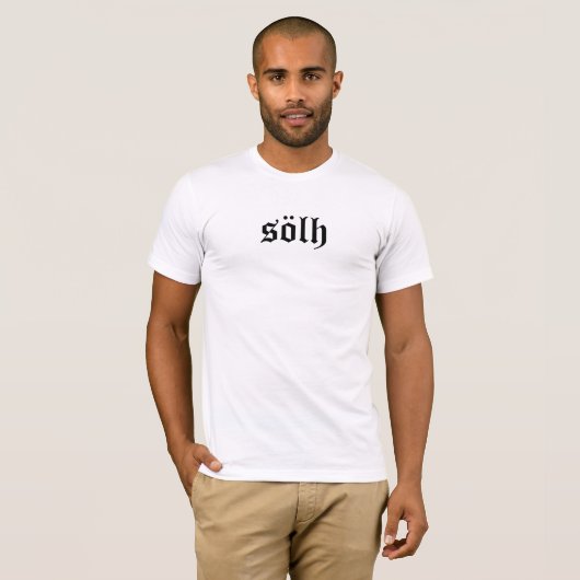 Solh/Vrede T-shirt (Voorkant volledig)