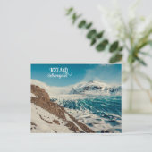 Solheimajokull, IJsland Briefkaart (Staand voorkant)