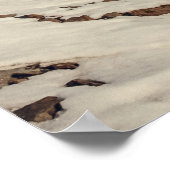 Solheimajokull, IJsland Poster (Hoek)