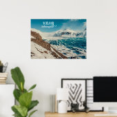 Solheimajokull, IJsland Poster (Thuiskantoor)