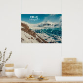 Solheimajokull, IJsland Poster (Keuken)