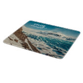 Solheimajokull, IJsland Snijplank (Hoek)