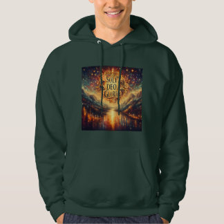 Soli Deo Gloria, Glory be to God Alone, Christelij Hoodie