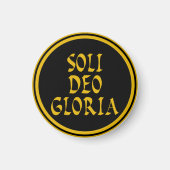 Soli Deo Gloria Magnet (Voorkant)