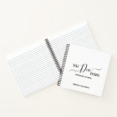 SOLI DEO GLORIA Personalized Gratitude Journal Notitieboek (Binnen)