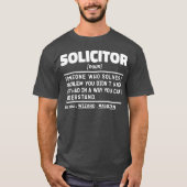 Solicitor zelfstandig naamwoord definitie cool adv t-shirt (Voorkant)