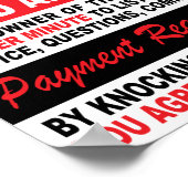 SOLICITORS, KNOKERS EN ALLE NIET-VERZOCHTE POSTER (Hoek)