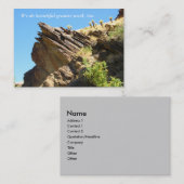 Solid als rock_We doen ook prachtig graniet werk Visitekaartje (Voorkant / Achterkant)