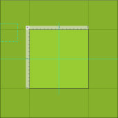 Solid Apple Green Stof (Delen)